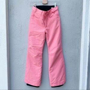 Roxy Pink Kids Snow Pants